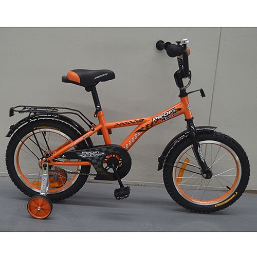 Детский двухколесный велосипед 14 дюймов Profi G1435 Racer (оранжевый)