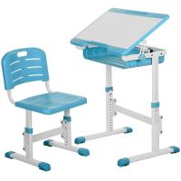 купить Парта Bambi M 3230-4 регулируемая, наклон до 60 градусов (синяя)