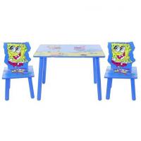 купить Детский столик и два стульчика C 10007 Спанч Боб (2547-21)