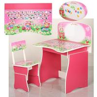купить Детская парта Vivast МV-902-4-2 растишка (розовая)