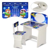 купить Детская парта Vivast МV-902-8 растишка (белая)