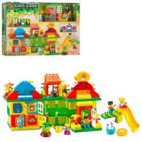 купить Конструктор для детей 55008 дом с игровой площадкой (175 деталей)