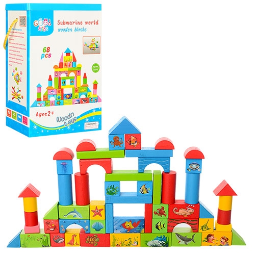 Деревянная игрушка Городок MD 0657