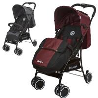купить Коляска для детей El Camino M 3433-1 CENTRO прогулочная книжка (бордо серый)