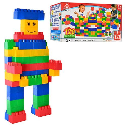 Детский конструктор 6762-120 PCS Мегаблок (120 шт)