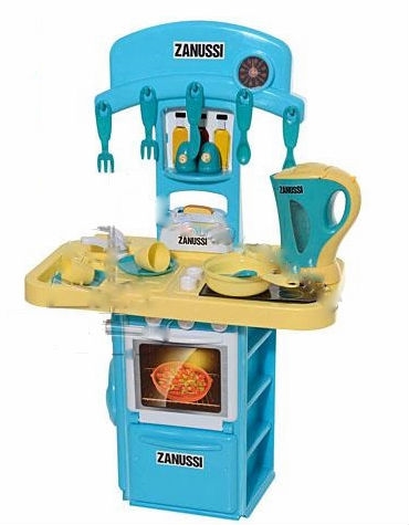 Детская кухня HTI (Halsall Toys International) 1680692 Zanussi, световые, звуковые эффекты, аксессуары