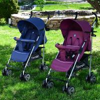 купить Коляска для детей BAMBI M 3459-1 прогулочная трость (синяя бордовая)