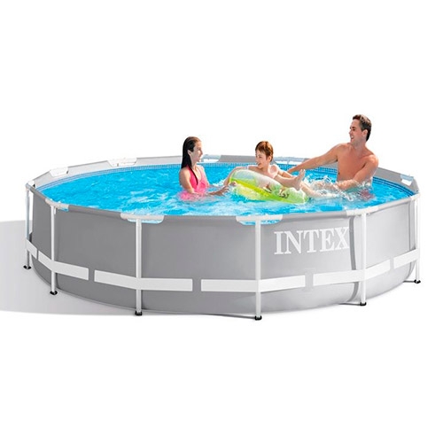 Каркасный бассейн Intex 26706 лестница и фильтр-насос (305-99 см)