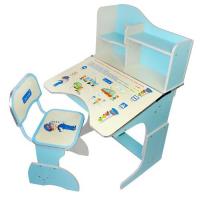 купить Парта для детей Bambi HB 2071 UK-04-7 регулируется высота, укр язык (голубая)