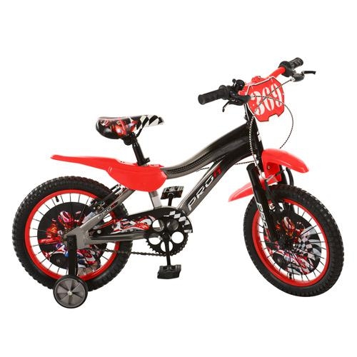 Детский велосипед PROFI F1 16 дюймов SX16-19-F (красно-серый)