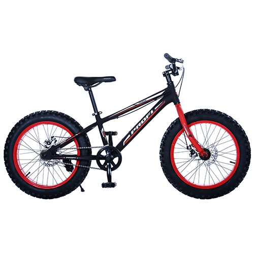 Спортивный велосипед 20 дюймов Profi 20XD10-2 (красно-черный)