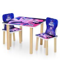 купить Детский деревянный столик 506-55 Маленькая Пони со стульчиками