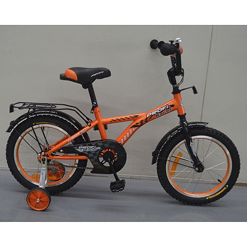 Велосипед для детей двухколесный 16 дюймов Profi G1635 Racer (оранжевый)