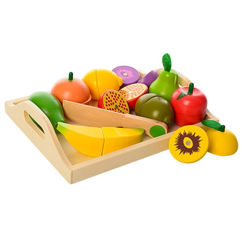Деревянная игрушка Продукты MD 1070 пазлы магнитные (10 деталей)