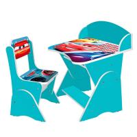 купить Парта для детей растишка ML-315-23-2 Тачки (бирюзовая)