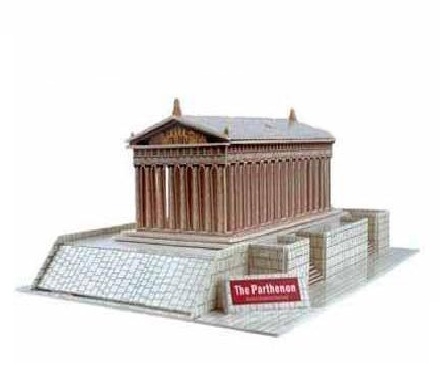 Пазлы 3D 2801 H "Пантенон"