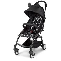 купить Детская прогулочная коляска M 3548-2-2 YOGA книжка (черная в горошек)