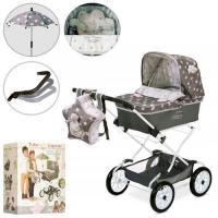 купить Детская коляска для куклы DeCuevas 82024 классика сумка зонтик корзинка