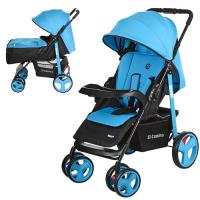купить Коляска для детей M 3444-12 NEXT прогулочная книжка (голубой)