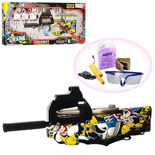 Игрушечный автомат RQ88-11A копия P90 на водяных пулях (63см)