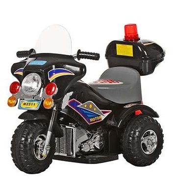Электромотоцикл детский Bambi M 2511-2 (черный)