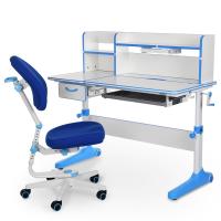 купить Парта-растишка для детей Bambi M 4092-4 со стульчиком и ящиком (синяя)