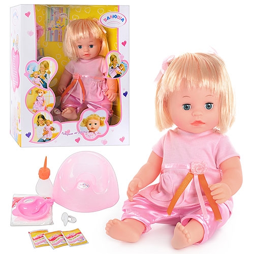 Кукла с функциями Валюша T0912 R/830568-3 с аксессуарами