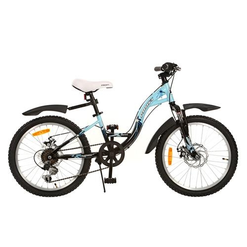 Спортивный велосипед 20" Profi G20K419-2 стальной (черно-голубой)