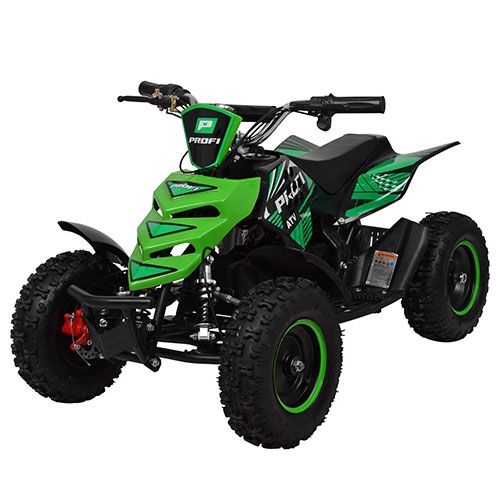 Мощный квадроцикл Profi ATV 5E-5 мотор 800W (зеленый)