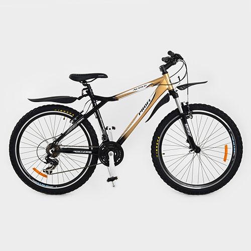 Спортивный велосипед 26 дюймов Profi XM263D навесное Shimano (черно-золотой)