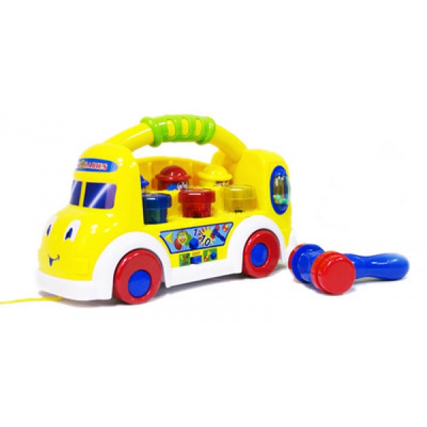 Детский обучающий грузовичок-игрушка 7070 JOY TOY (звук, свет)