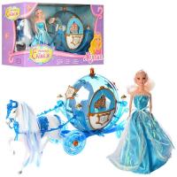 купить Кукла с лошадью и каретой МЭТР ПЛЮС 218A