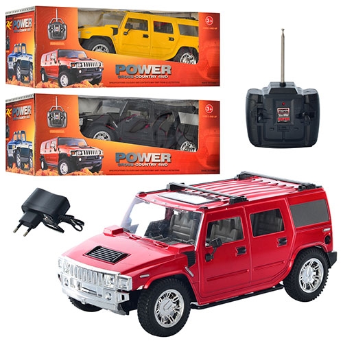 Джип Hummer на радиоуправлении UD 2026 A работает от аккумулятора (28 см)