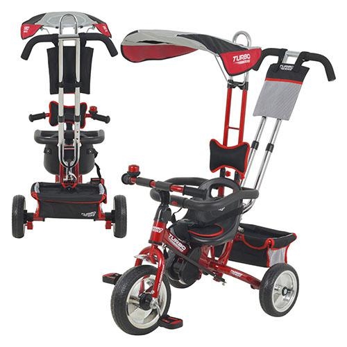 Детский трехколесный велосипед TurboTrike М 5362-5 (красный)