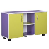 купить Тумбочка на ножках TS-5-9 ДСП (зелено-фиолетовая)
