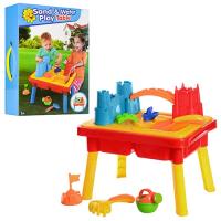 купить Стол для игры с песком и водой M 1905 песочница с аксессуарами