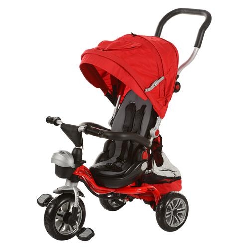 Детский трехколесный велосипед M 2383-1 Turbo Trike (красный)