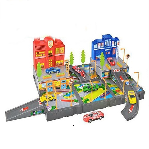 Детский гараж Play Smart 0973 Мой город