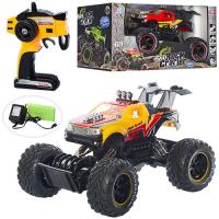 купить Джип с радиоуправлением 689-354 резиновые колеса и свет (33 см)