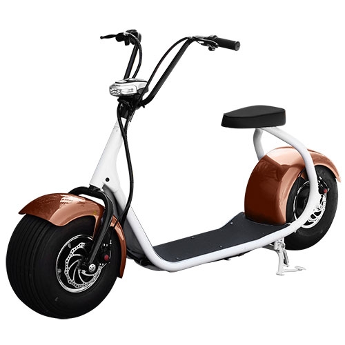 Электробайк BT-SC01-7W  с мотором 800W (коричневый)