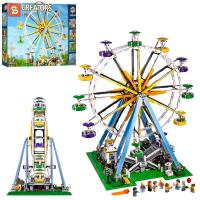 купить Конструктор для детей игровая площадка 1218 колесо обозрения (2464 детали)