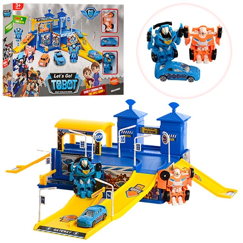 Игровой гараж Tobot 8611 двухэтажный
