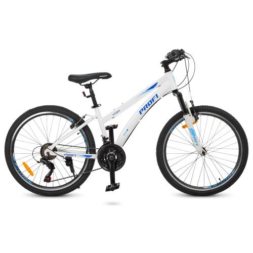 Велосипед 24 дюйма Profi навесное Shimano G24VEGA A24.1 рама 13,5" (белый)