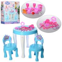 купить Игровой столик для девочек Frozen 901-348 со стульчиками  и аксессуарами