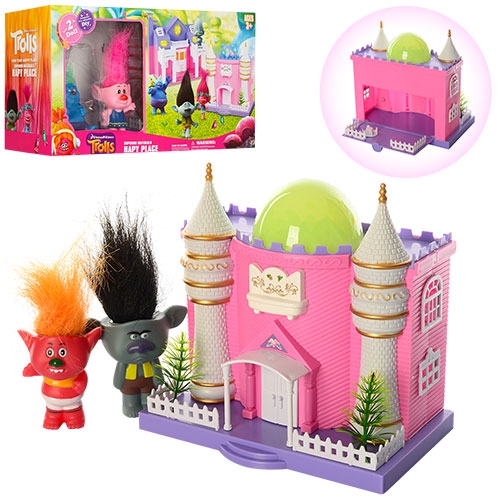 Детский игровой набор ZY-1016AB замок Trolls с фигурками