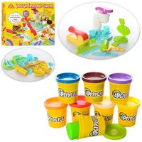 купить Детское тесто для лепки 3915 аппарат-пресс вафельница инструмент (8 цветов)