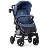 купить Детская коляска El Camino M 3409L FAVORIT Navy Blue универсальная (синяя)