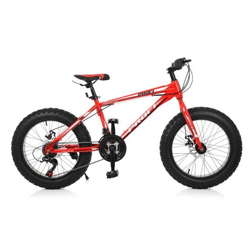 Спортивный велосипед 20 дюймов Profi EB20POWER 1.0 S20.4 стальная рама 13" (красный)