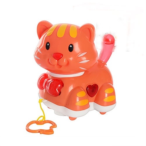 Игрушка-каталка S+S EC 80385 R кот