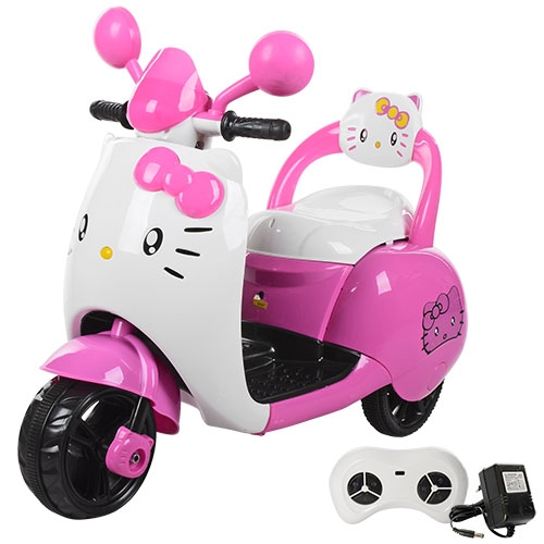 Детский мотоцикл M 3563 BR-8 Hello Kitty (розовый)
